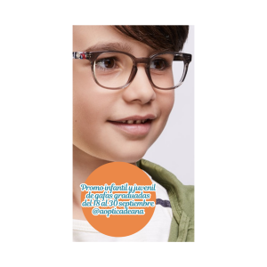 Promo gafas graduadas infantil y juvenil